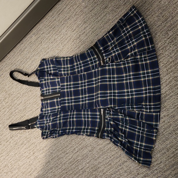 Dolls Kill Dresses & Skirts - Current Mood Plaid Dress Size XL